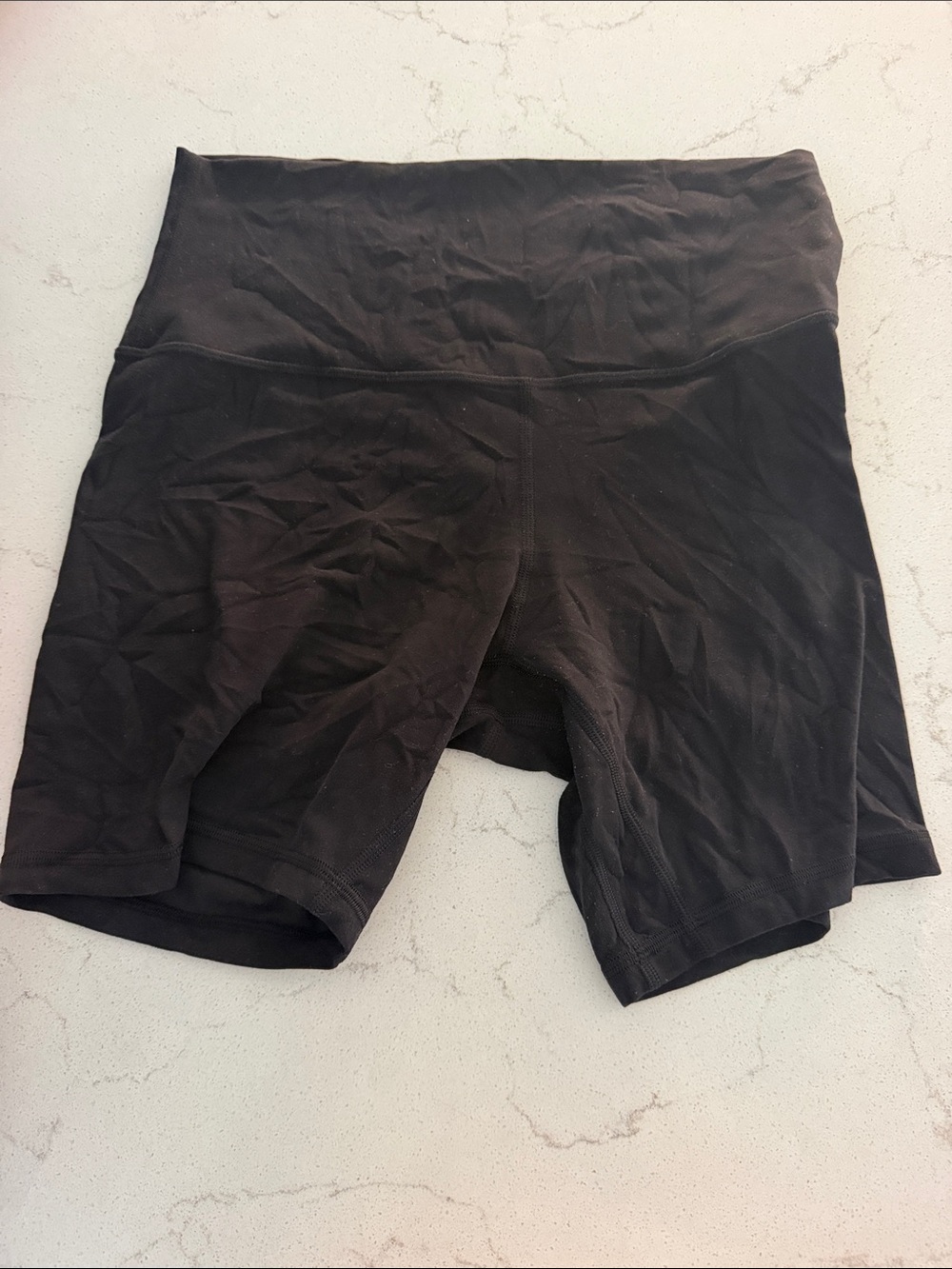 lululemon athletica Black High-Rise Bike Shorts